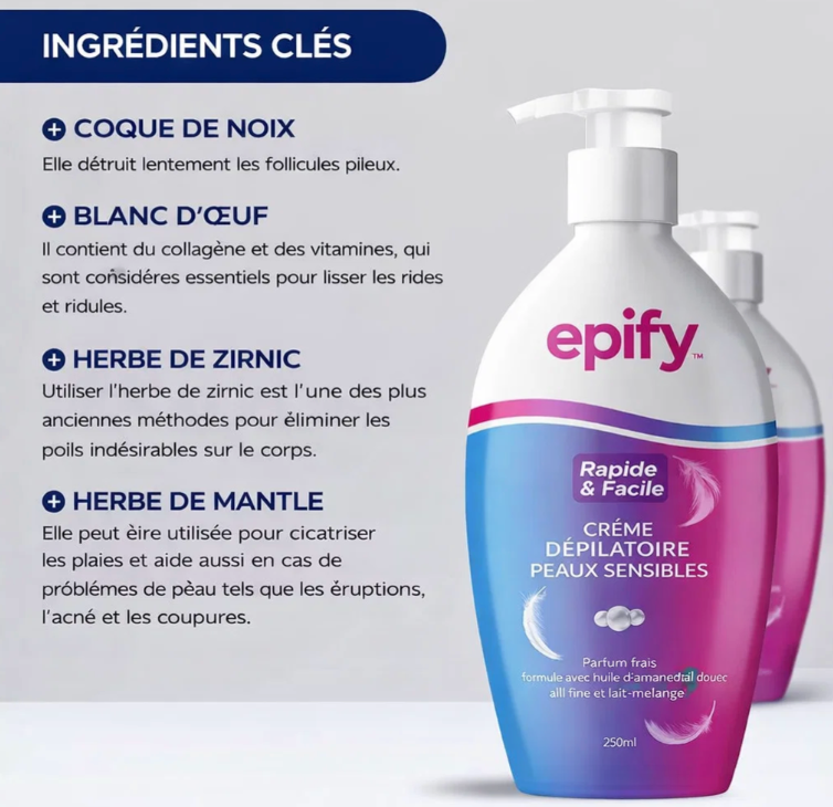 CRÈME ÉPILANTE EPIFY